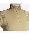 G4 FIT COMBAT Moteriški marškinėliai Multicam